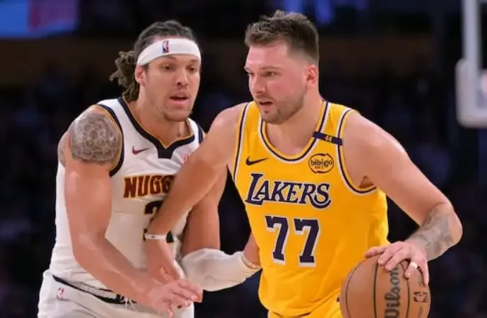 lakers vs denver nuggets match player stats