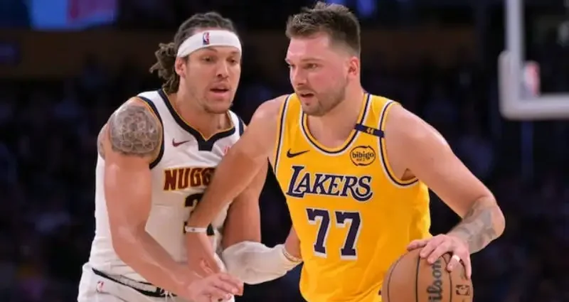 lakers vs denver nuggets match player stats